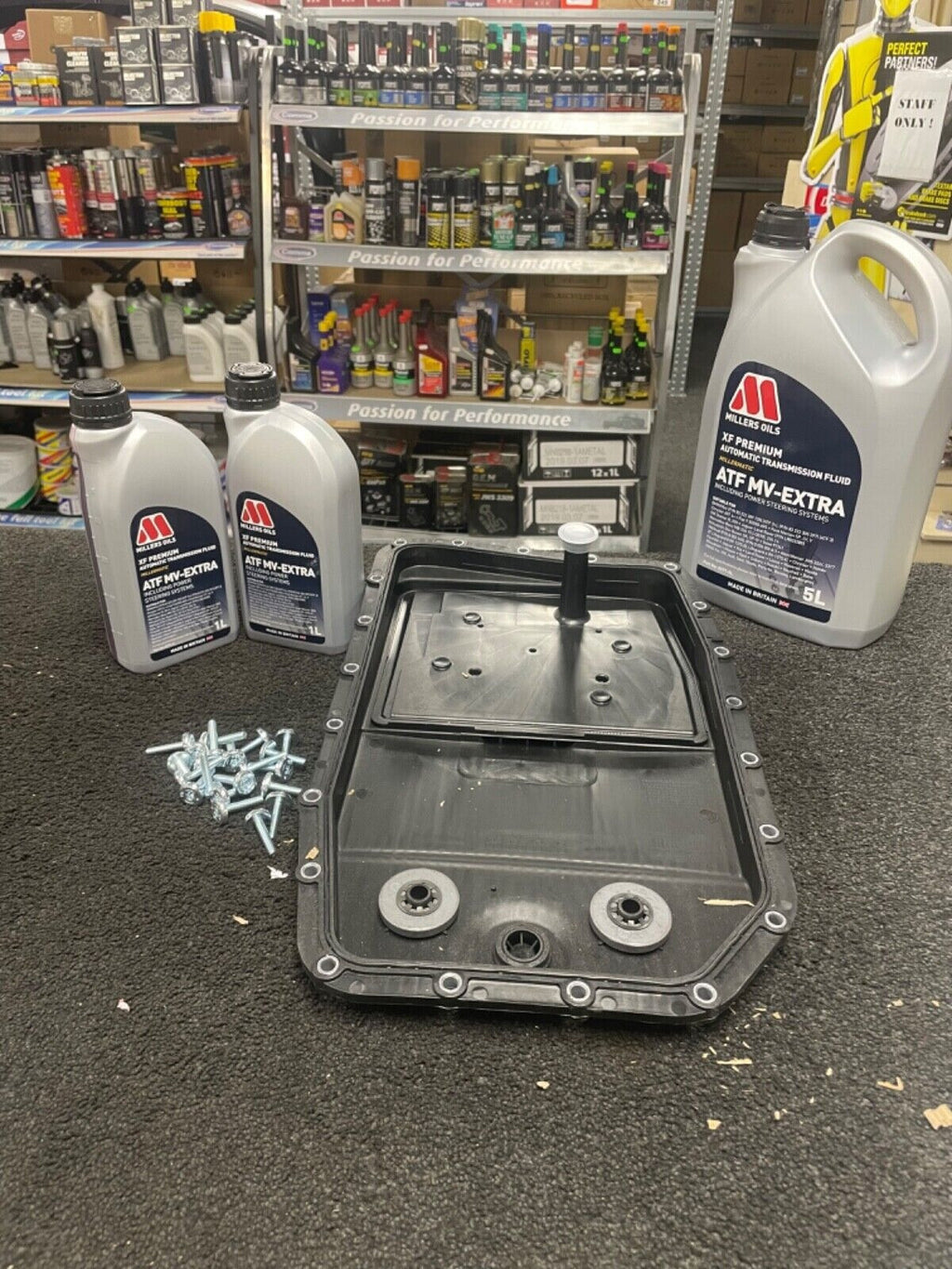 BMW X5 X6 Xdrive M50D E70 E71TRANSMISSION FILTER KIT SUMP ATF6HP FLUID 7L