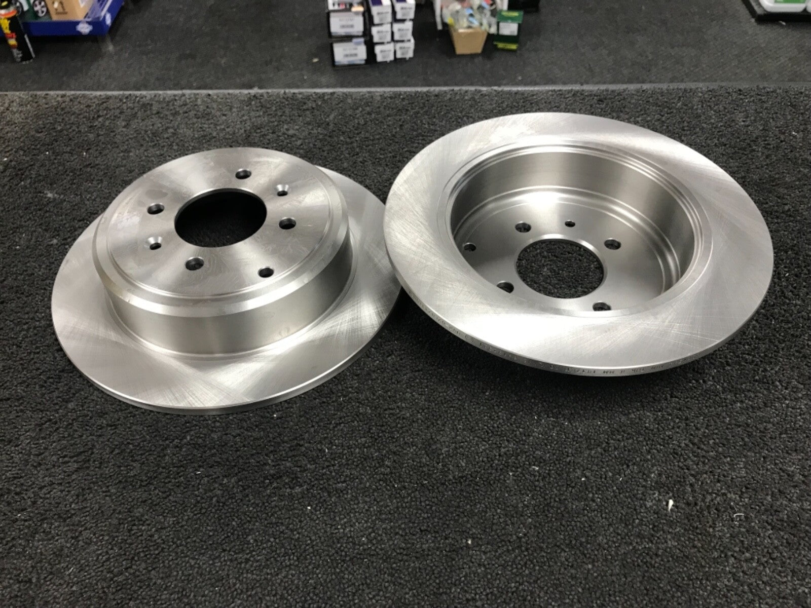 PEUGEOT 406 ALL MODELS 2 REAR BRAKE DISCS WITH INTEGRATED DRUMS 