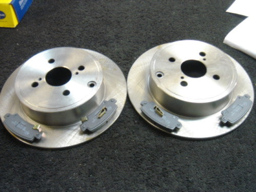 ROVER 414 416 418 420 400  BRAKE DISCS BRAKE PADS REAR 