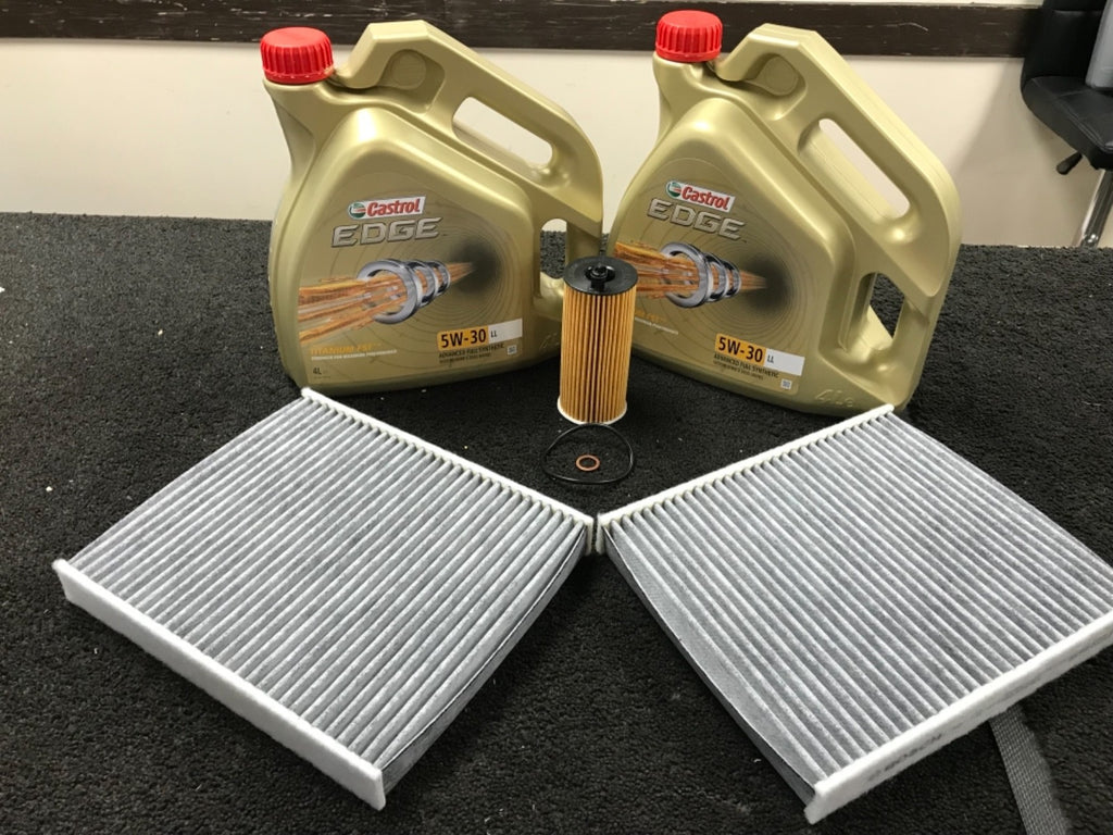  Pollen / Cabin and Oil Filter BMW F10 535d  + Castrol Edge 5W-30 8 liters