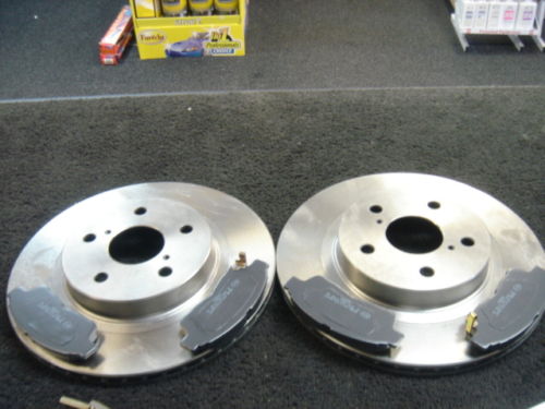 FOR TOYOTA RAV4  1994> BRAKE DISCS BRAKE PADS FRONT