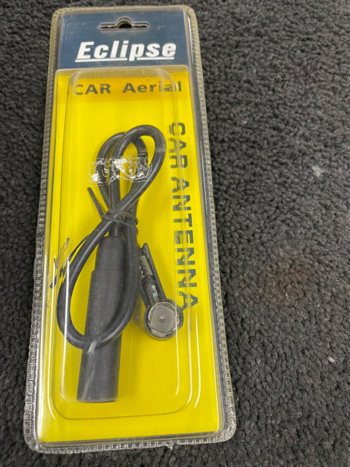 UNIVERSAL CAR AERIAL ANTENNA EXTENSTION LEAD PUSH TYPE 30CM ADAPTOR