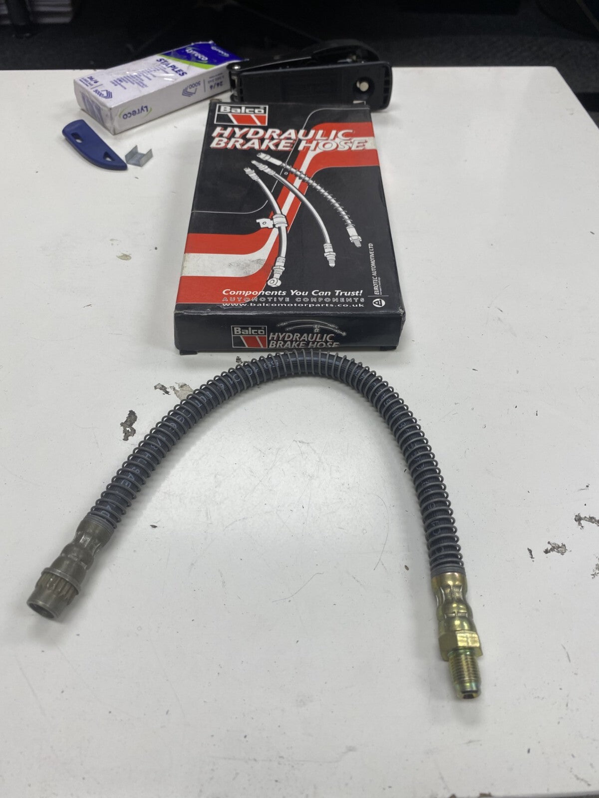 FOR PEUGEOT 106 1.0 1.1 1991 ONWARDS FRONT BRAKE FLEXY HOSE