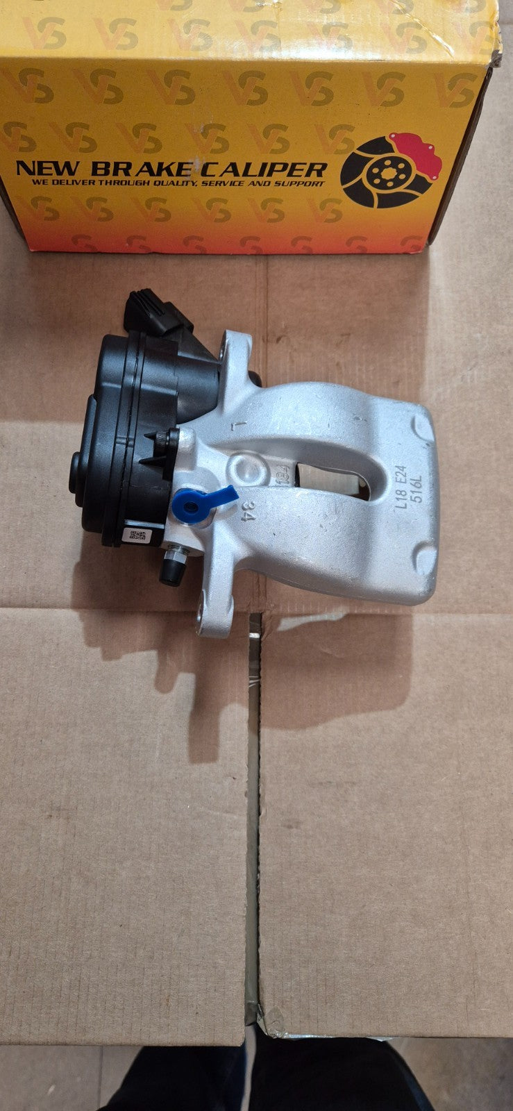 REAR NS LH BRAKE CALIPER+ACTUATOR FITS RENAULT MEGANE SCENIC 1.6 2009 ONWARDS