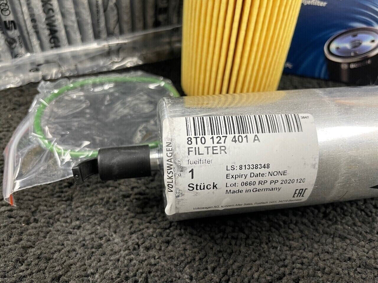 AUDI A6 3.0TDI ALLROAD C7 4G 2014-18 OIL AIR DIESEL FUEL POLLEN CABIN FILTER KIT