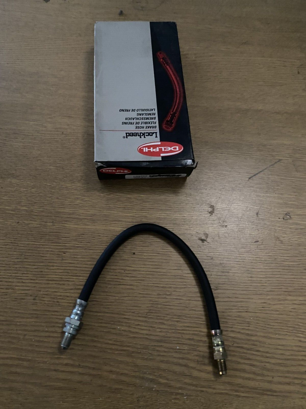 FOR FORD SIERRA SAPPHIRE 2.0 RS COSWORTH MK2 FRONT BRAKE FLEXY HOSE