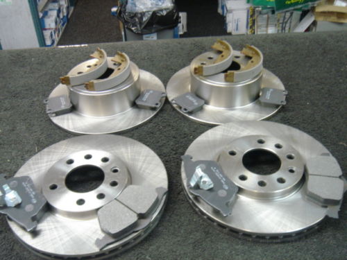VECTRA 2.0DI DTI FRONT  REAR BRAKE DISCS & PADS & SHOES
