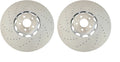 AUDI RS6 RS7 2019ON 2 GENUINE FRONT BRAKE DISCS PAIR 4K0615301R S Q GENUINE AUDI