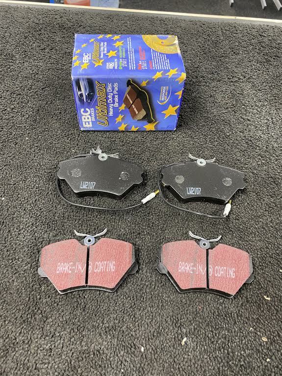 FOR RENAULT LAGUNA 1.6 MK 1 (1994-2000) EBC FRONT BRAKE PADS SET OF 4