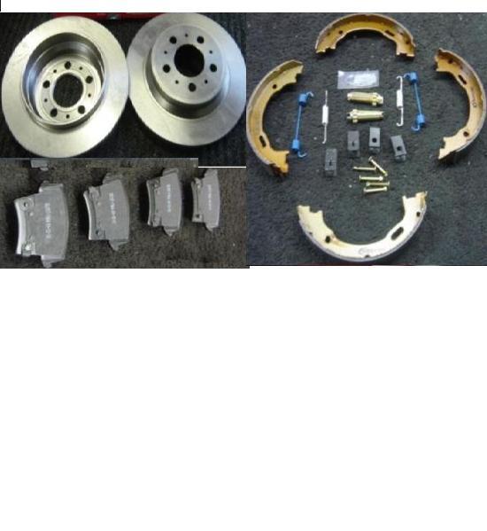 FOR  300C 3.0D 3.5 5.7 REAR BRAKE DISC PAD HAND BRAKE PARK SHOE FITTING KIT