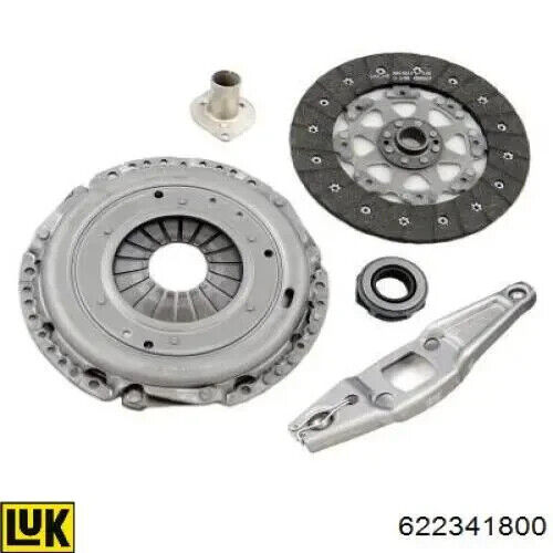 FOR AUDI A1 8X 1.4 TFSI CZCA, CAXA 2010-2018 3PCE LUK CLUTCH KIT 6 SPEED