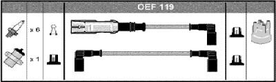 VW GOLF 2.8 VR6 AAA  ENG. CODE O.E IGINITION LEAD SET