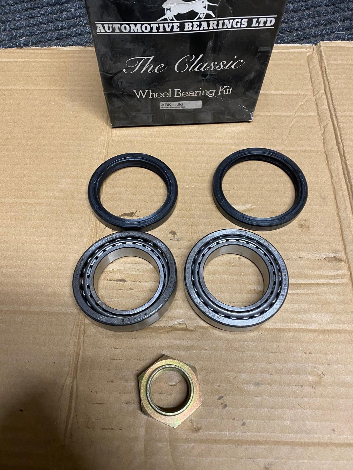 FRONT WHEEL BEARING KIT FITS C25 DUCATO PEUGEOT J5 TALBOT EXPRESS 2.5 TURBO