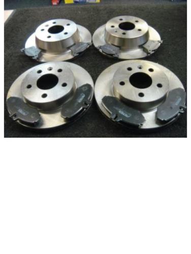 FOR MERCEDES VITO V200 220 CDI AMBIENTE BRAKE DISCS PAD FRONT REAR 