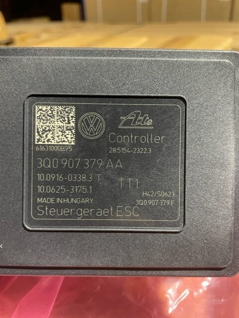 VW GOLF VII 5G1 BQ1 BE1 BE2 PASSAT TOURAN AUDI A3 ABS CONTROL ECU NEW GENUINE