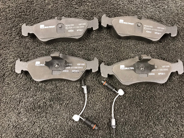 VW LT 2.3 2.5TD 2.8TD 1996-1998 REAR BRAKE PADS FOR BOSCH CALIPERS