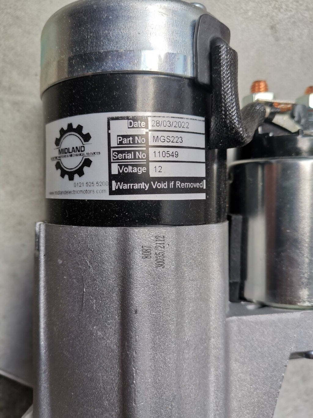 FORK LIEFT STARTER MOTOR MOT65381 M0T65581 M000T65381 M000T65581 K21 K25 K15