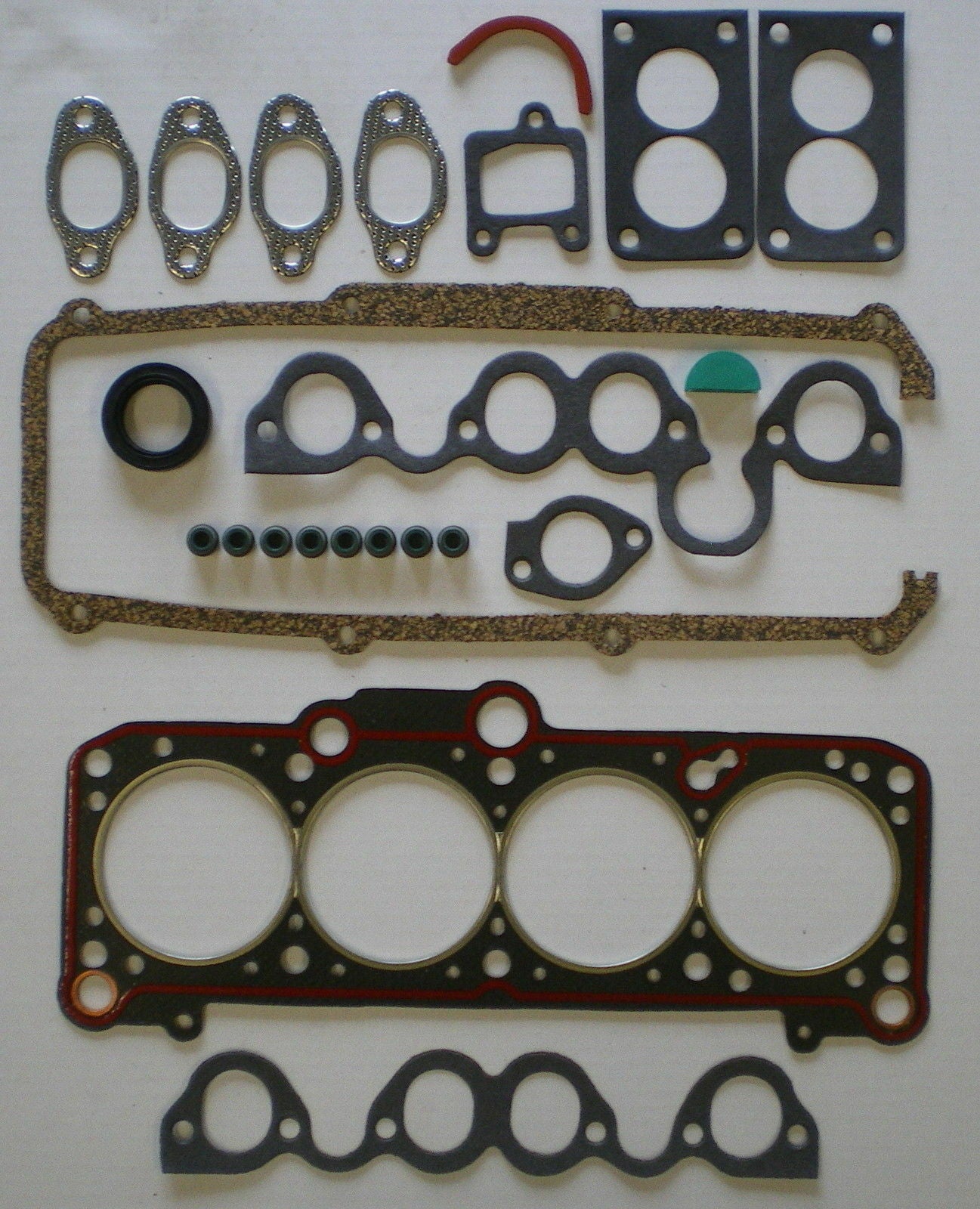 FOR GOLF MK2 MK3 JETTA PASSAT SCIROCCO 1.6 1.8 8V GTi 83-95 HEAD SUMP GASKET SET