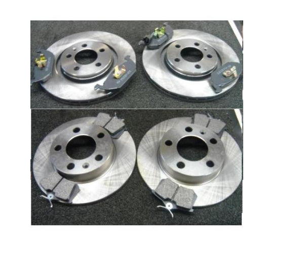 AUDI A3 1.6 1.8 1.9TD 1996-2003  FRONT & REAR BRAKE DISCS & PADS 280MM