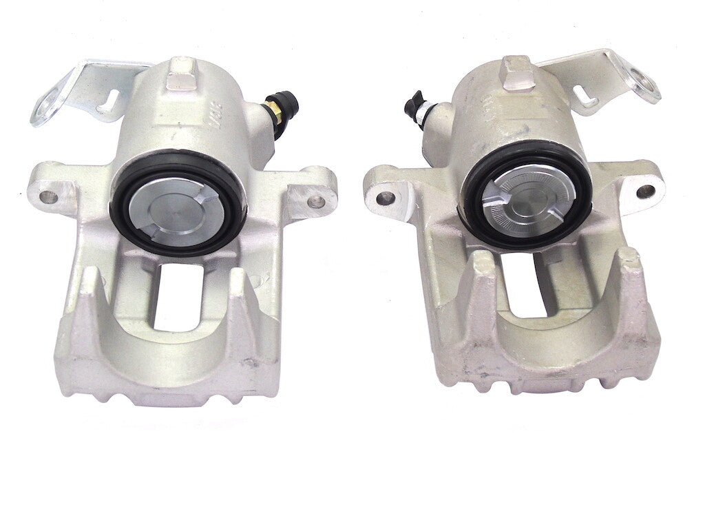 2 REAR BRAKE CALIPER +PINS AUDI TT A3 OCTAVIA GOLF MK4 LEON TOLEDO 232MM DISC