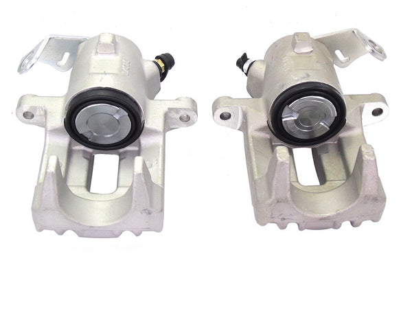2 REAR BRAKE CALIPER +PINS AUDI TT A3 OCTAVIA GOLF MK4 LEON TOLEDO 232MM DISC