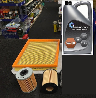 VAUXHALL ASTRA H MK5 1.7 OIL AIR FUEL  FILTER SERVICE KIT FULLY SYNTHETIC