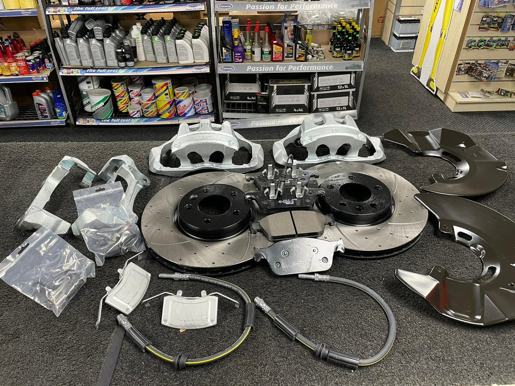 VW TRANSPORTER T5 T6 CARAVELLE BIG BRAKE UPGRADE CONVERSION CALIPER KIT 340mm