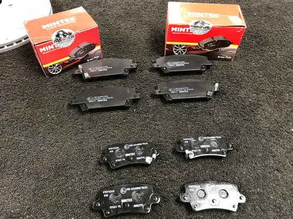 FOR HONDA CIVIC 2.2-i-CTDi BRAKE PADS MINTEX BRAKE PAD FRONT REAR