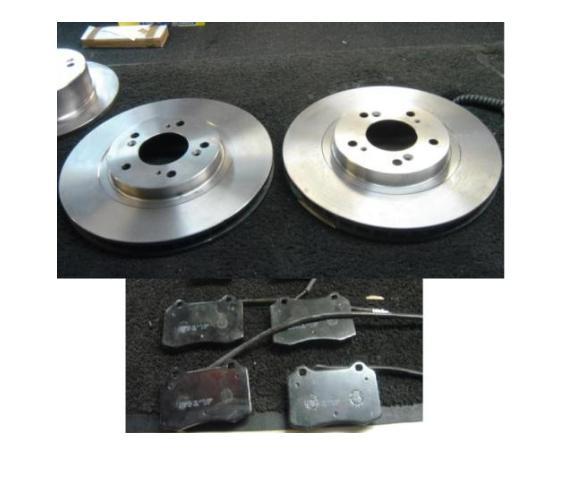 ALFA ROMEO GTV 3.0  1998-03 FRONT BRAKE DISC PADS