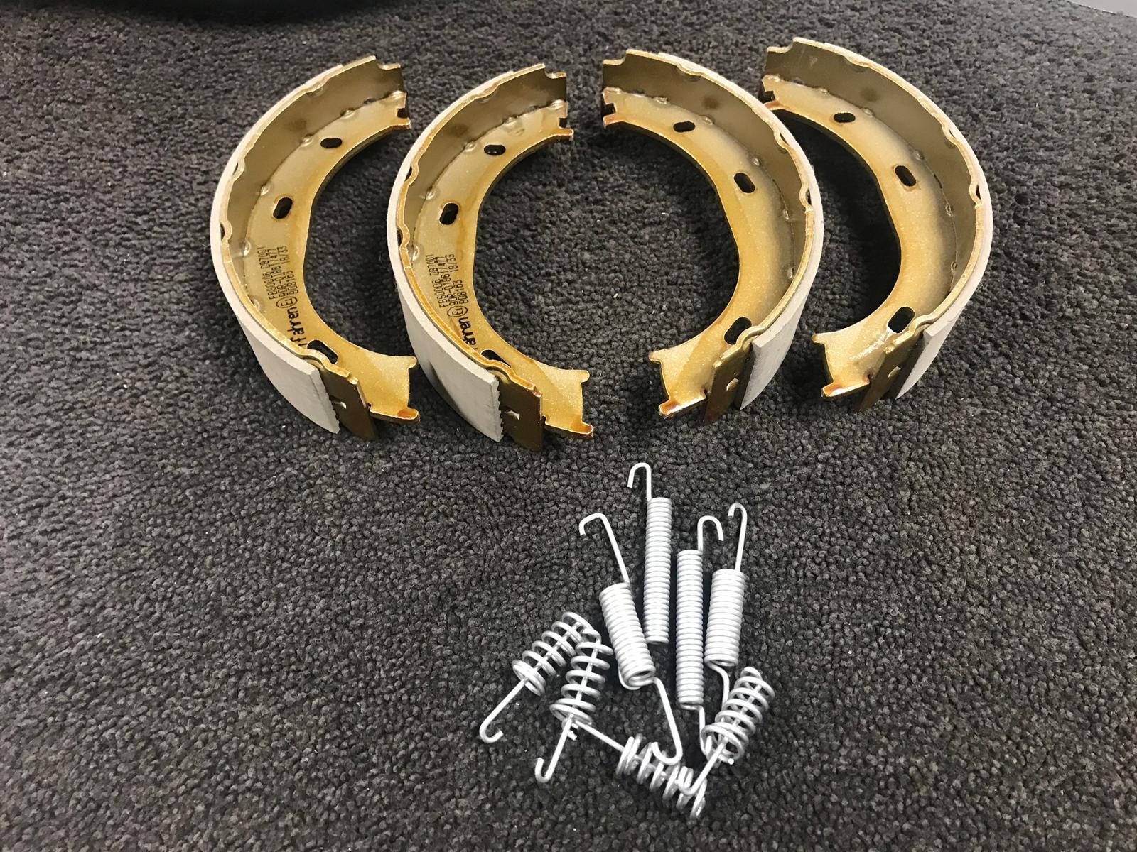 VW LT35 LT45 LT 2.3 2.5SDI 2.5 2.8TD HANDBRAKE PARKING SHOES FITTING KIT 