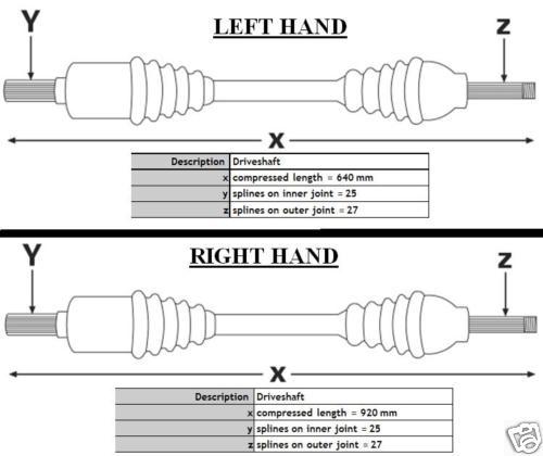 FOR NISSAN PRIMERA P10 1.6 90-96 DRIVE SHAFT DRIVESHAFT NEW LEFT OR RIGHT