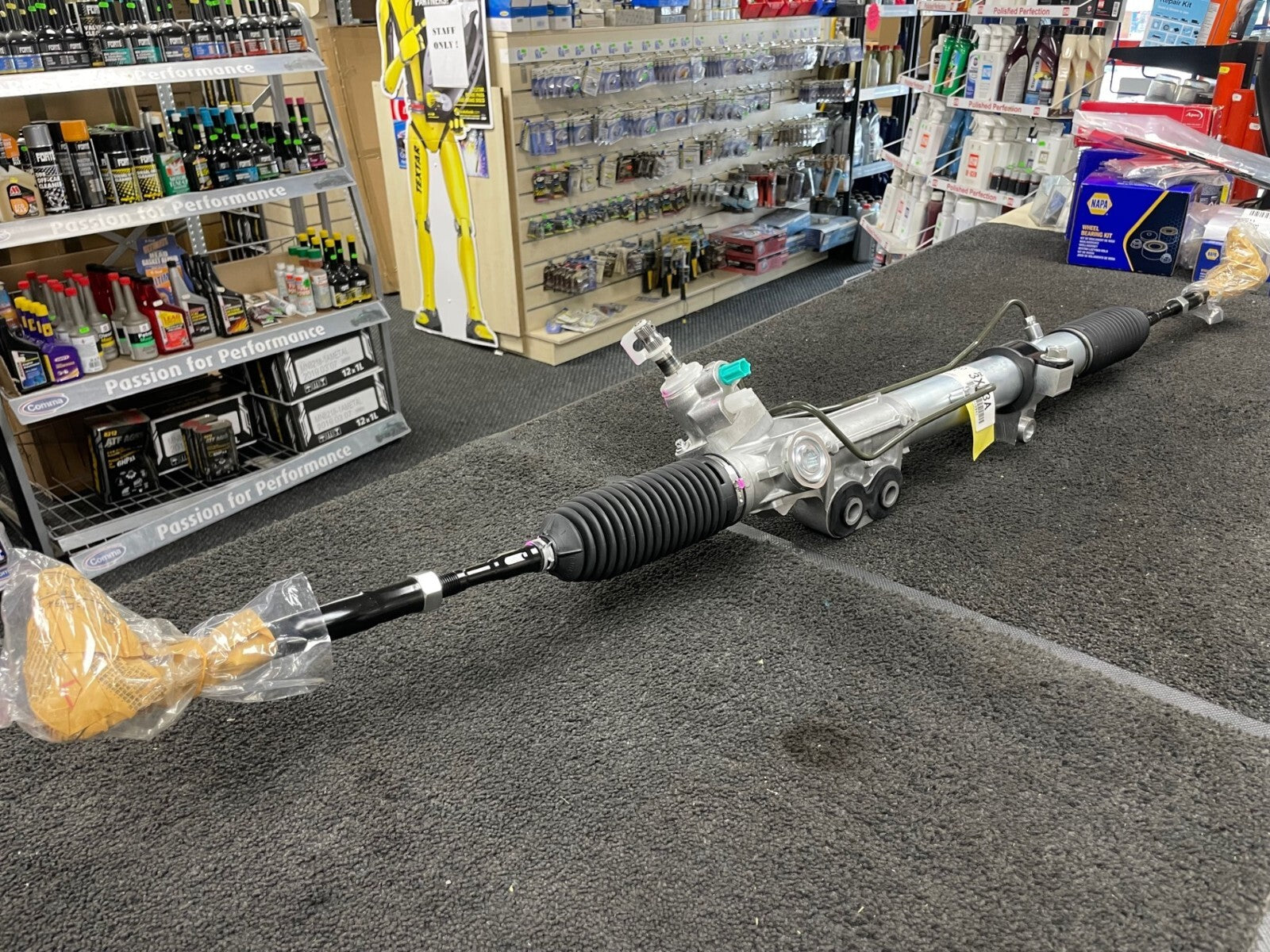 FOR NISSAN NAVARA PATHFINDER LHD POWER STEERING RACK GENUINE NEW 49001-5X14A