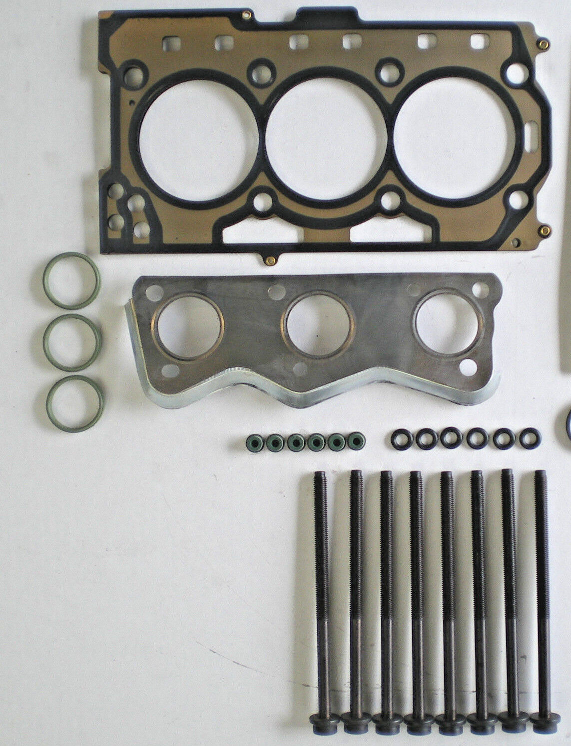 VW POLO FOX SKODA FABIA SEAT IBIZA 1.2 6V 3 CYL HEAD GASKET SET & HEAD BOLTS