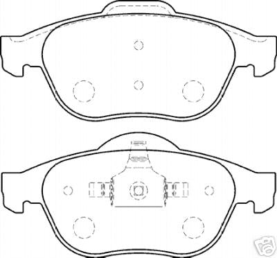 RENAULT ESPACE  2002> BRAKE PADS FRONT REAR MINTEX