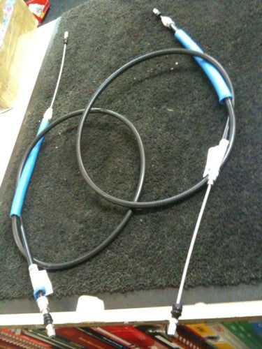 CITROEN SAXO REAR HAND BRAKE CABLES X 2 BRAND NEW  FOR LEFT RIGHT