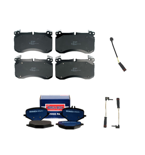 FOR Mercedes-AMG G 63, Mercedes-AMG G 63 4x4 FRONT REAR BRAKE PADS + SENSOR