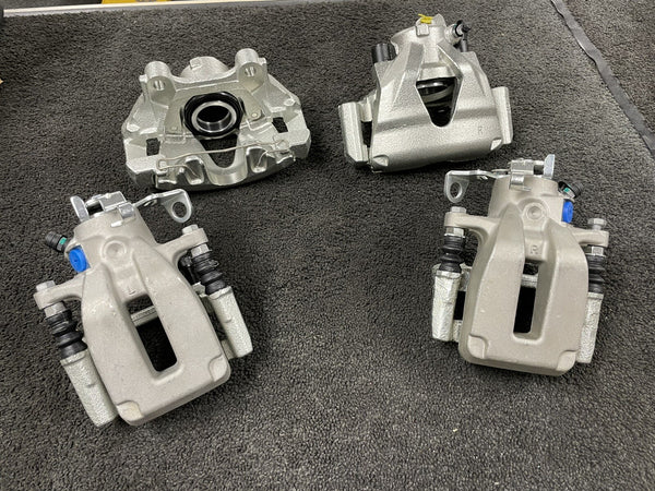 FOR AUDI A3 S3 TT BRAKE CALIPER UPGRADE FRONT REAR CALIPER + BRACKET CARRIER 2WD