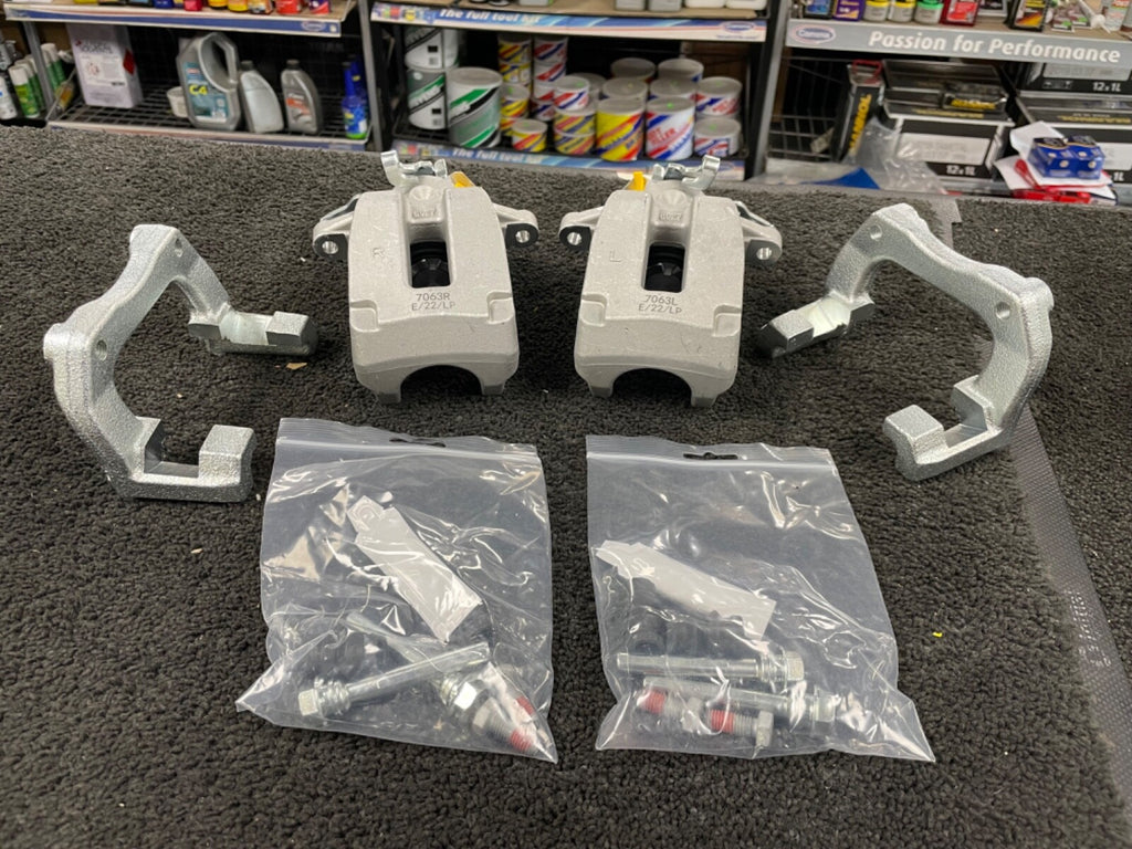 VW POLO TSi TDi 6R 9N GTi BIG BRAKE DISC UPGRADE CALIPER CONVERSION FRONT REAR