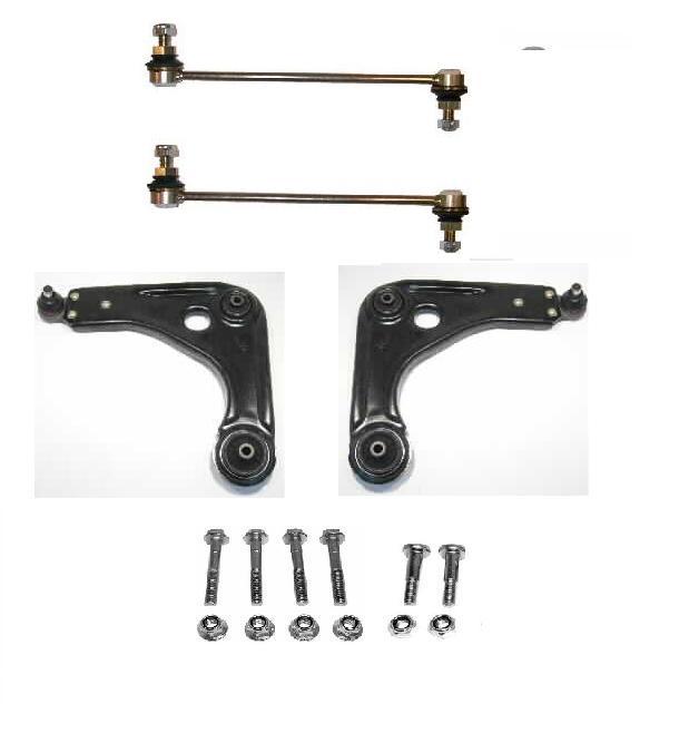 FORD  STREET KA 2003-2007 2 LOWER WISHBONE ARMS 2 ANTI ROLL BAR LINKS