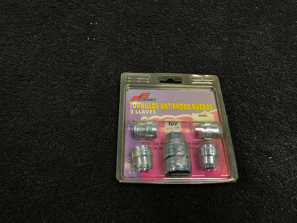 4 X LUG NUTS TO FIT CITROEN GS DS VISA CHRONO LADA RIVA NEXIA 4X4 WITH KEY