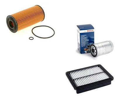 FOR KIA SORENTO 2.0 2.2 2010-2015 SERVICE KIT FUEL OIL AIR FILTER NEW