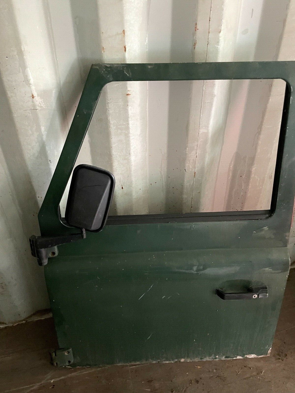FRONT LH PASSENGER NS DOOR LAND ROVER DEFENDER 90 110 TDI CSW GREEN