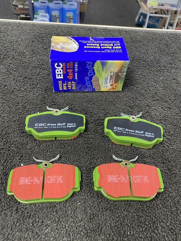 FOR LAND ROVER DISCOVERY 2.5 MK 2 (1998-2004) EBC GREEN STUFF REAR BRAKE PADS  