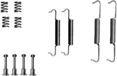 FOR CITROEN SYNERGIE FIAT ULYSSE PEUGEOT 406 REAR MINTEX BRAKE SHOE FITTING KIT 