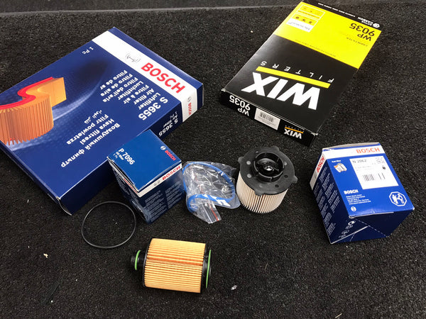 SAAB 9-3 93 AERO 1.9TTiD SERVICE KIT OIL AIR FILTER DIESEL FUEL CABIN FILTER