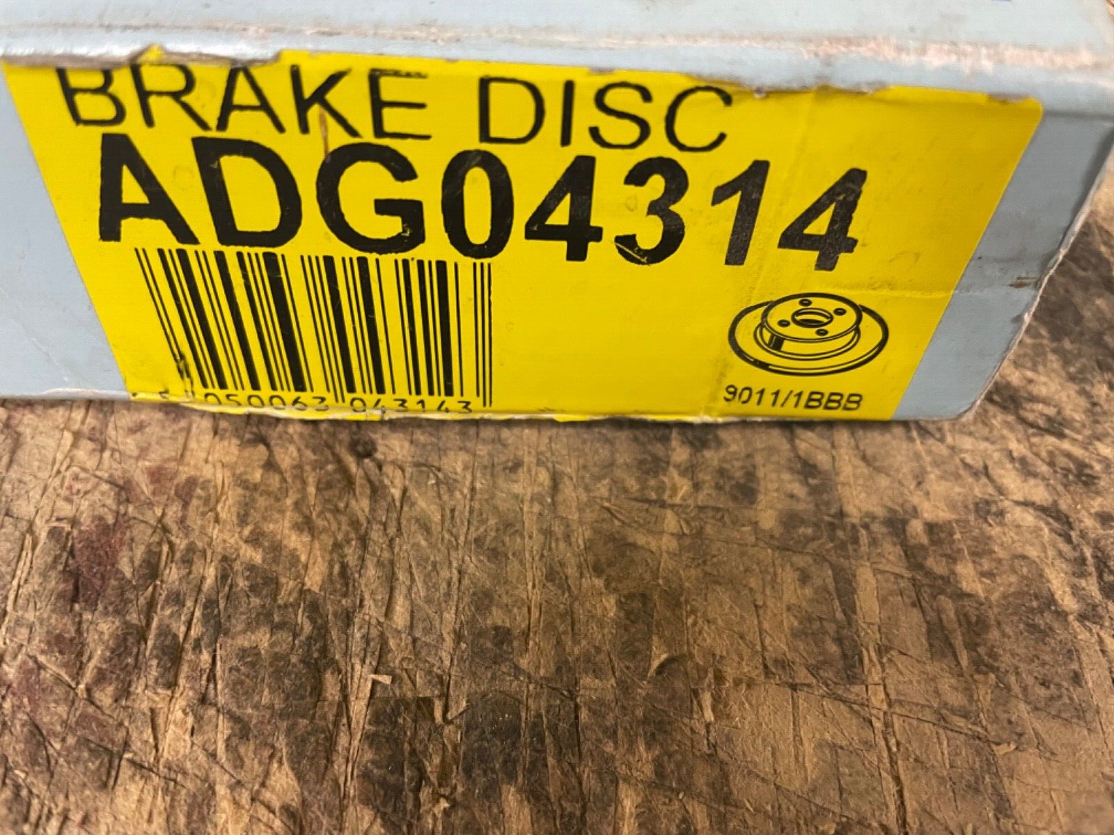 FOR HYUNDAI COUPE ELANTRA REAR BRAKE DISCS ADG04314