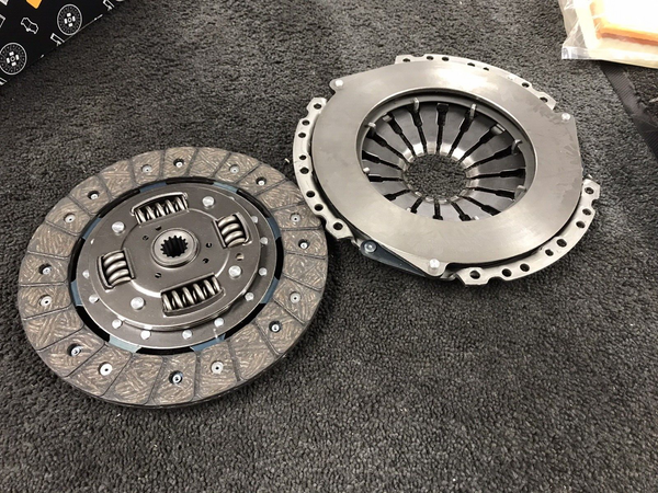 FOR CORSA C D COMBO DIESEL 1.3CDTi 2 PCE CLUTCH KIT 14 SPLINE SOLID FLYWHEEL