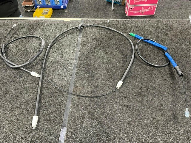 FOR MERCEDES VITO VIANO 111 CDi W639 REAR HAND BRAKE CABLES LH RH INTERMEDIATE 3