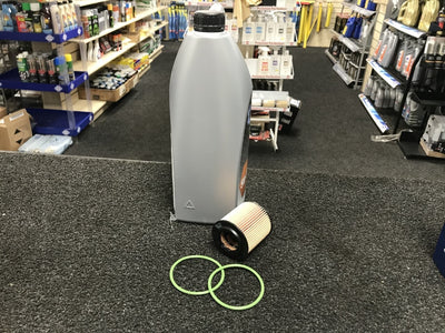 VAUXHALL ZAFIRA MK2 05-09 1.7 1.9 CDTI  OIL FILTER 5L QUALITY OIL SERVICE KIT