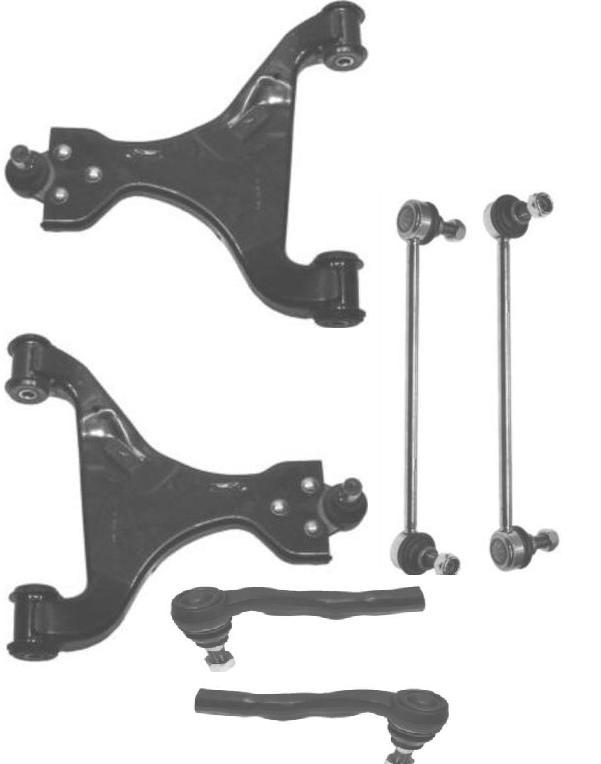 FOR MERCEDES VITO VIANO W639 109 111 115 120 WISHBONE ARMS TRACK ROD ENDS LINK2 